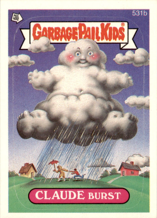 1988 Garbage Pail Kids Series 13 #531b Claude Burst NM-MT