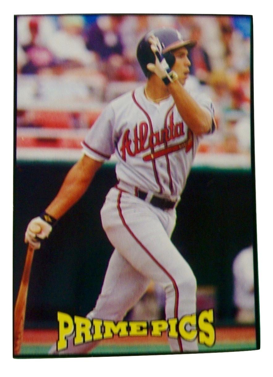 1993 The Sports Card Review & Value Line Prime Pics Multi-Sport 8 David Justice