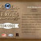 2002 Leaf Rookies & Stars Great American Heroes #GAH-17 Dan Morgan /2000
