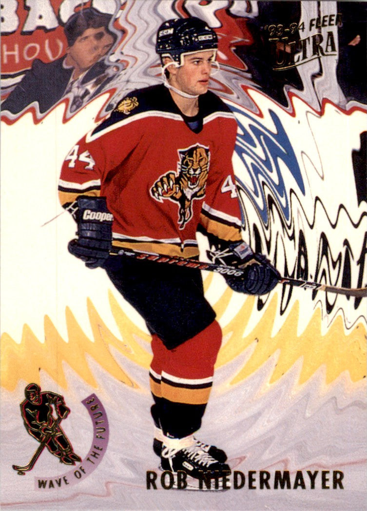 1993 Ultra Wave of the Future #11 Rob Niedermayer Florida Panthers