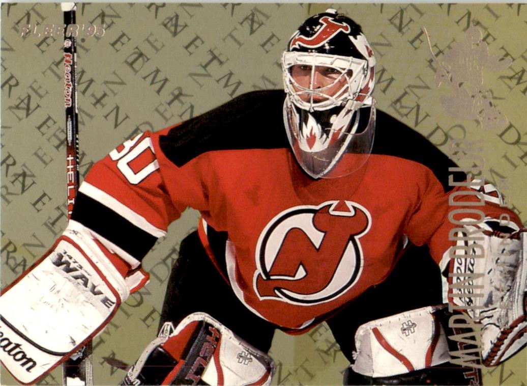 1994 Fleer Netminder #2 Martin Brodeur New Jersey Devils