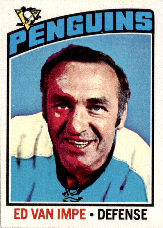 1976 Topps #157 Ed Van Impe Pittsburgh Penguins VG-EX