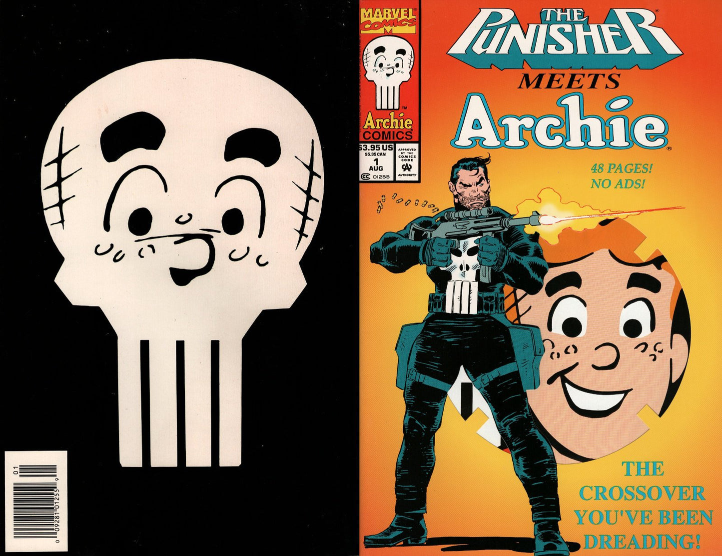 The Punisher Meets Archie #1 Newsstand 1994) Marvel Comics