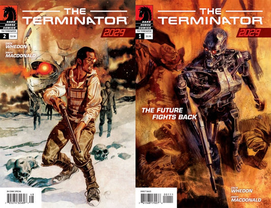 The Terminator: 2029 #1-2 (2010) Dark Horse Comics - 2 Comics