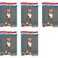 (5) 1991-92 Hoops McDonald's Basketball #58 Scottie Pippen Lot Team USA
