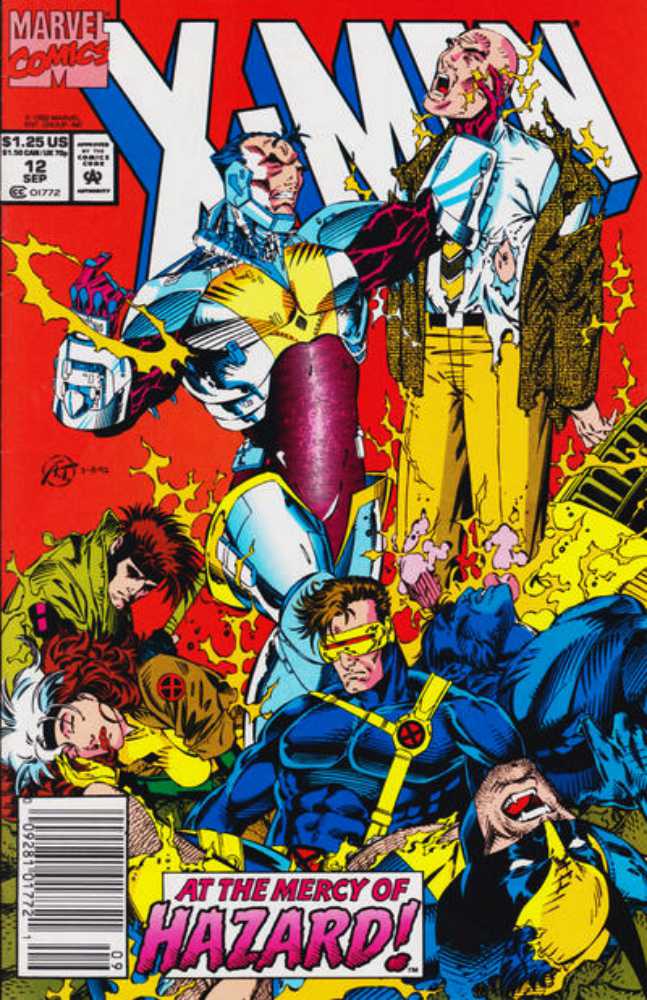 X-Men #12 Newsstand Cover (1991-2001) Marvel Comics