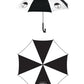 Umbrella Academy 35 Inch Black & White Logo Umbrella Dark Horse Deluxe