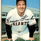 1967 Topps #116 Herman Franks San Francisco Giants GD
