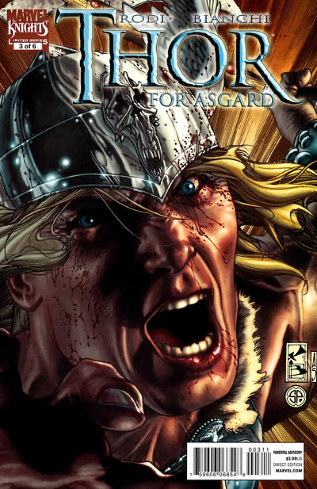 Thor: For Asgard #3 (2010-2011) Marvel Comics