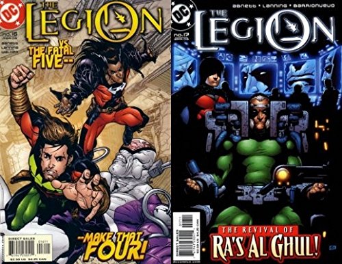 The Legion #16-17 Volume 2 (2001-2004) DC Comics - 2 Comics