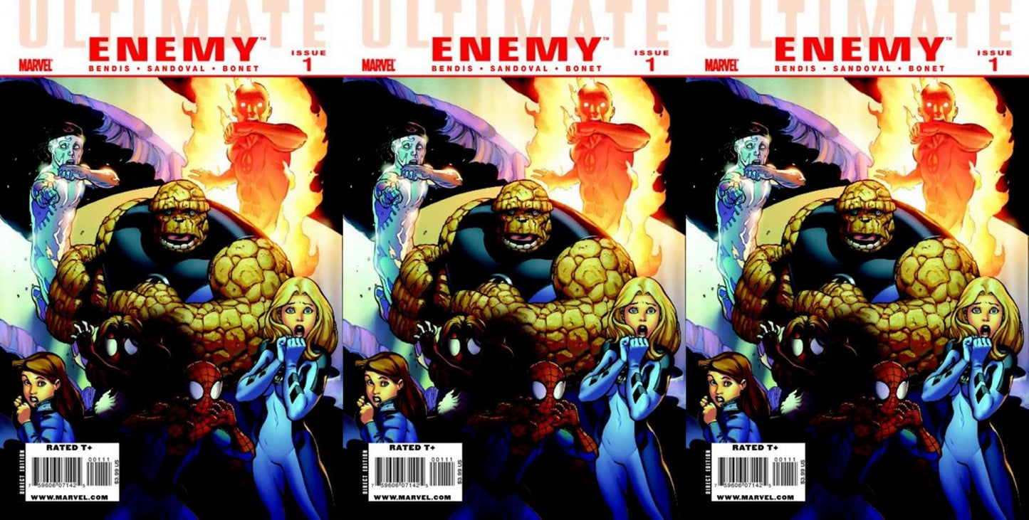 Ultimate Enemy #1 (2010) Marvel Comics - 3 Comics