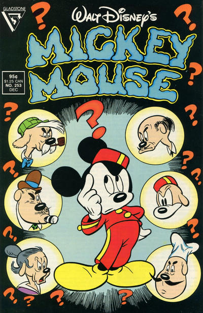 Mickey Mouse #253 (1986-1990) Gladstone Comics