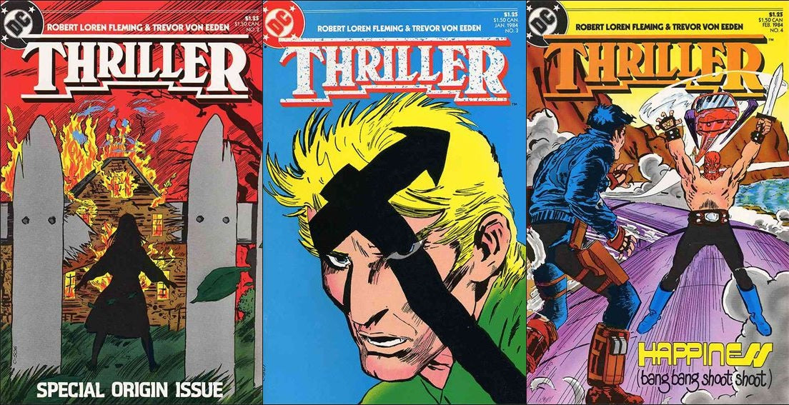 Thriller #2-4 (1983-1984) DC Comics - 3 Comics