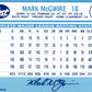 1991 Post Cereal Baseball #2 Mark McGwire Oakland Athletics