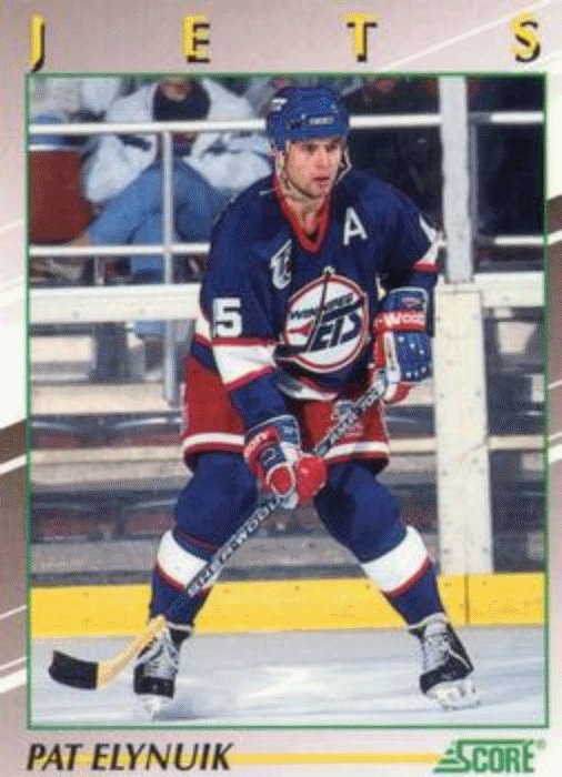 1991-92 Score Young Superstars Hockey 34 Pat Elynuik
