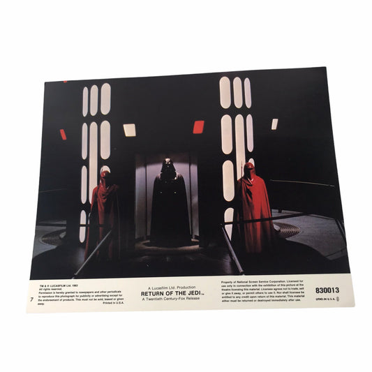 Star Wars Return of the Jedi 8 X 10 Lobby Card  #7 1983 Lucasfilm
