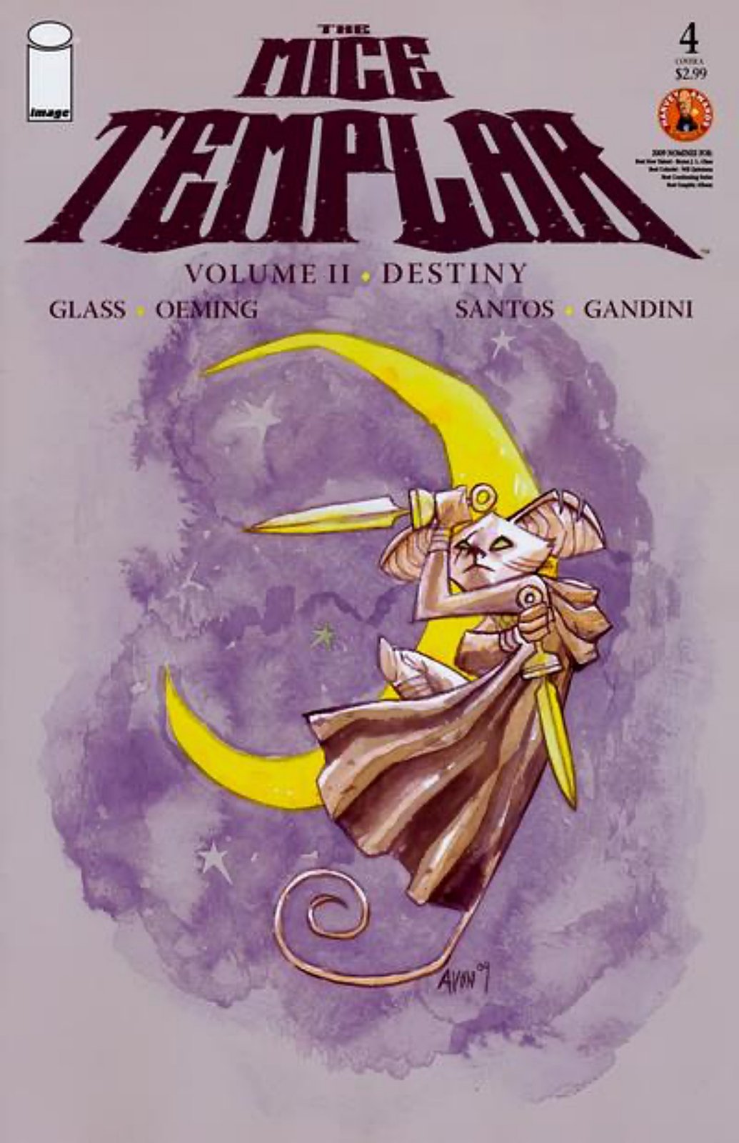 The Mice Templar Volume II: Destiny #4A (2009-2010) Image Comics