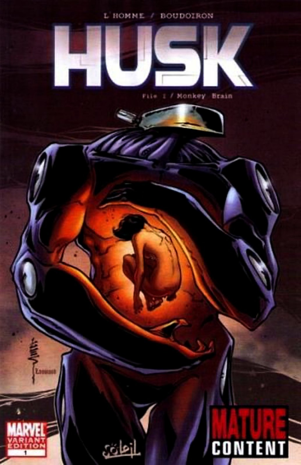 Husk #1 Variant Cover (2010) Marvel Comics