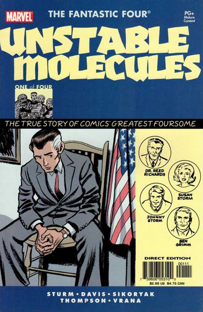 Startling Stories: Fantastic Four Unstable Molecules #1 (2003) Marvel
