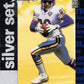1995 Collector's Choice Crash Game Silver #C21 Cris Carter Minnesota Vikings