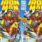 Iron Man Annual #14 Polybagged Newsstand Covers (1976-1994) Marvel - 2 Comics