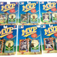 (6) Major League Baseball M.V.P. Vintage Collectible Pin & Card Set Lot 1990 Ace