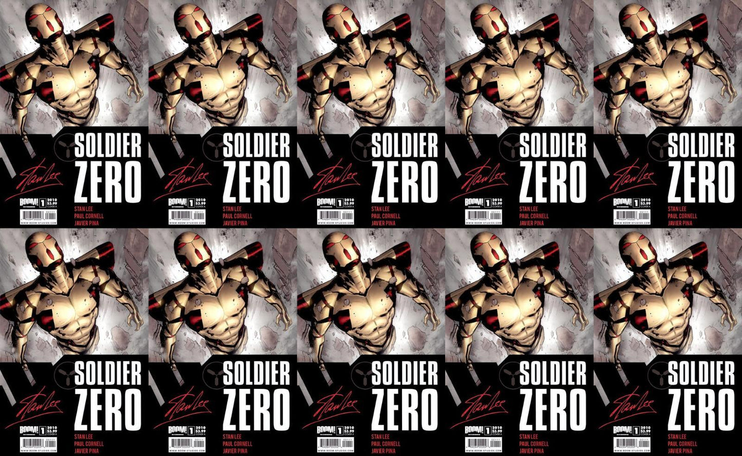 Soldier Zero #1A (2010-2011) Boom Comics - 10 Comics