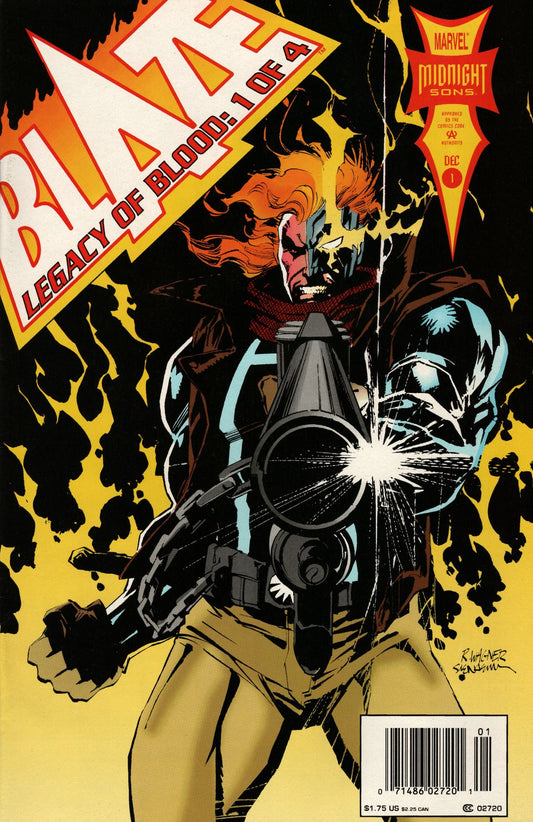 Blaze: Legacy of Blood #1 Newsstand (1993-1994) Marvel