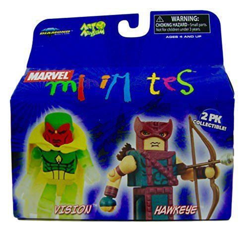 Marvel Mini Mates Series 20 2-Pack Hawkeye & Vision Mini Figure (C-7)