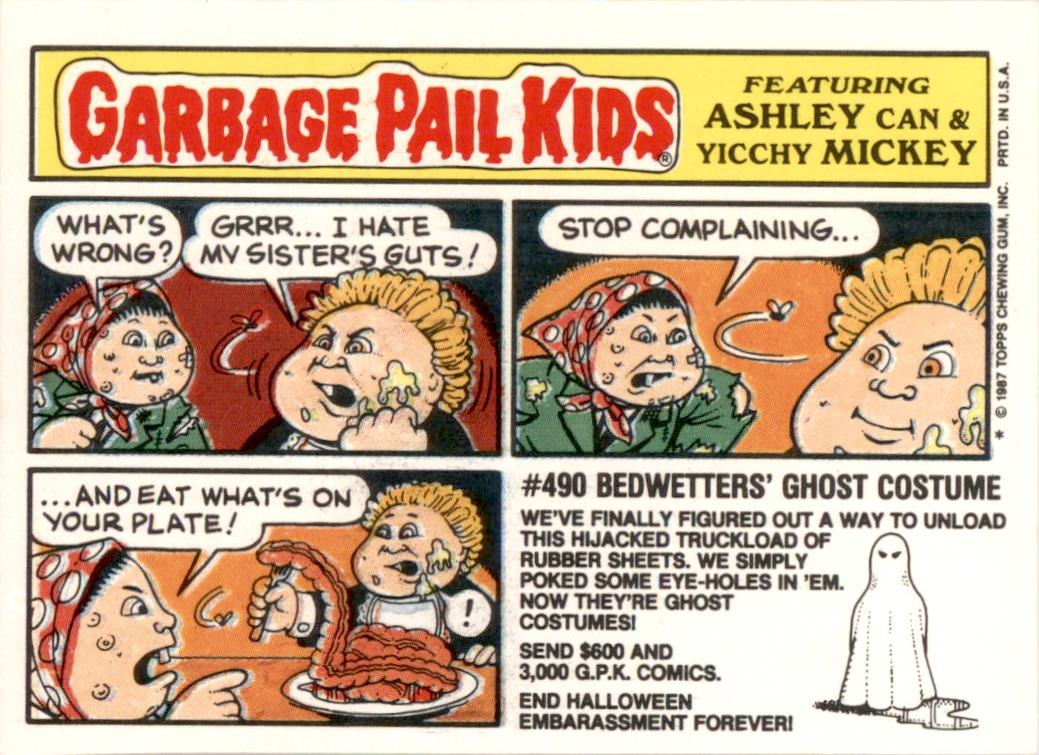 1987 Garbage Pail Kids Series 8 #301a Bowling Elaine NM