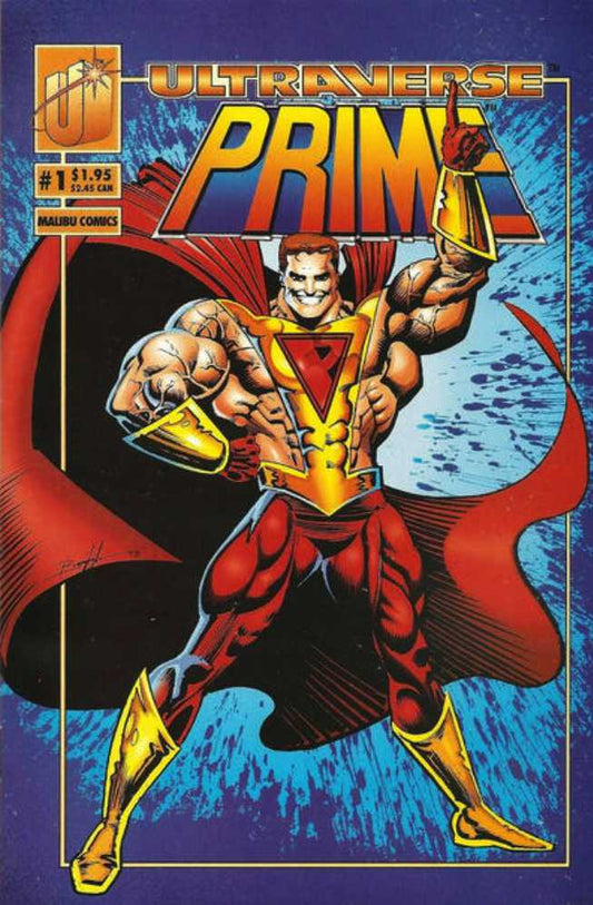 Prime #1 Direct Edition Cover (1993-1995) Malibu