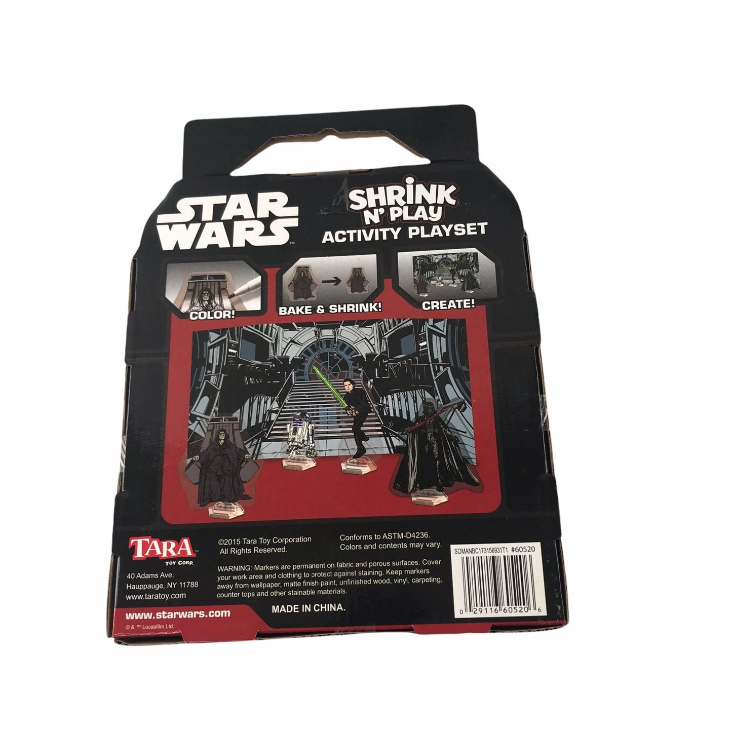Star Wars Shrink N' Play Activity Play Set 2015 Tara