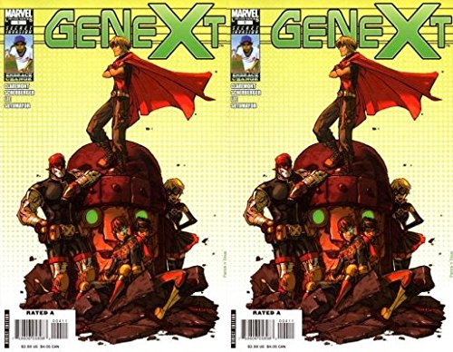 Genext #5 (2008) Limited Series Marvel Comics - 2 Comics