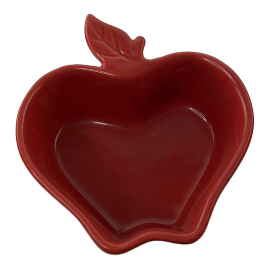 Nantucket Ceramic 5 Inch Red Apple Bakeware Baking Dish