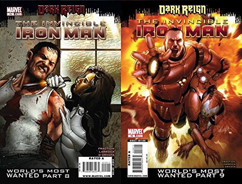 Invincible Iron Man #15-16 Volume 1 (2008-2012) Marvel Comics - 2 Comics