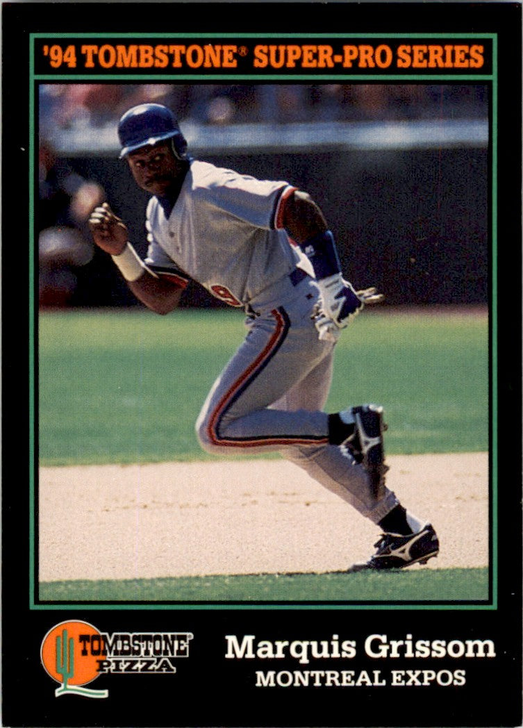 1994 Score Tombstone Pizza Super-Pro Series #7 Marquis Grissom Montreal Expos