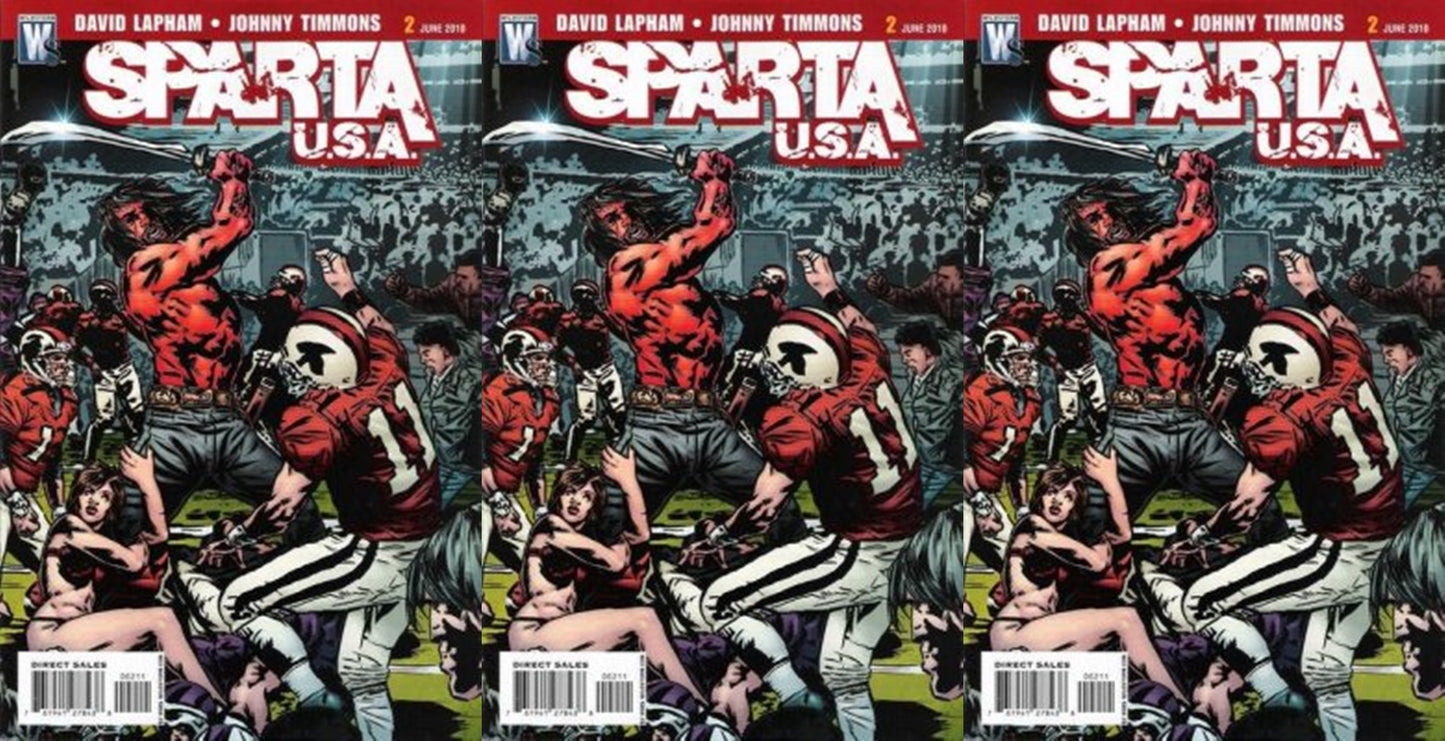 Sparta USA #2 (2010) Wildstorm Comics - 3 Comics