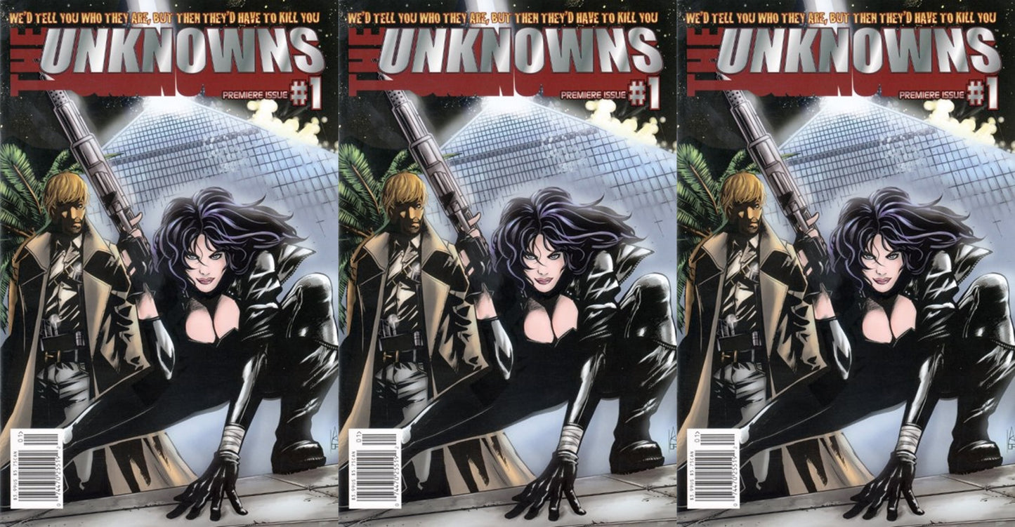 The Unknowns #1 (2009-2010) Geek Films Comics - 3 Comics