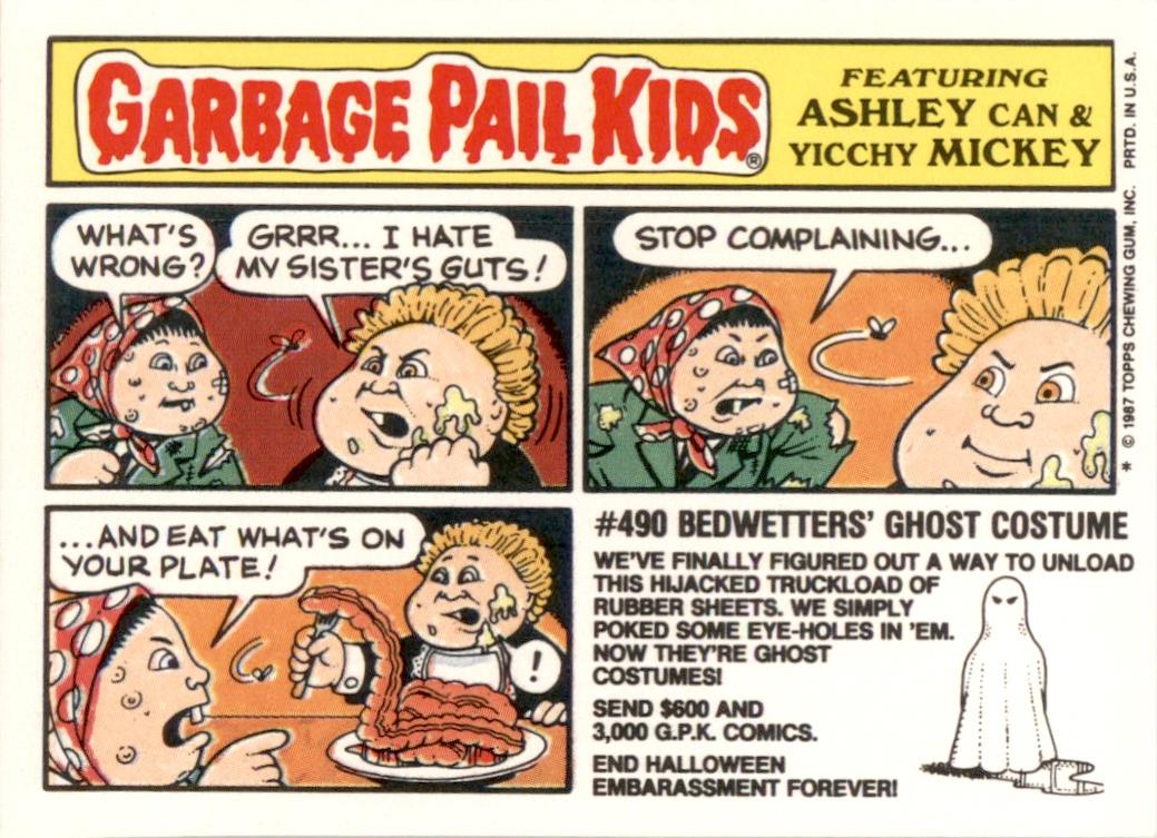 1987 Garbage Pail Kids Series 8 #301a Bowling Elaine NM-MT