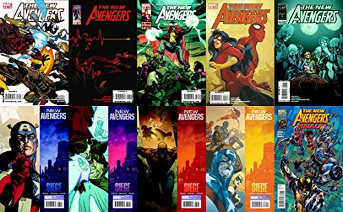 New Avengers #56-64 (2005-2010), New Avengers: Finale (2010) Marvel - 10 Comics