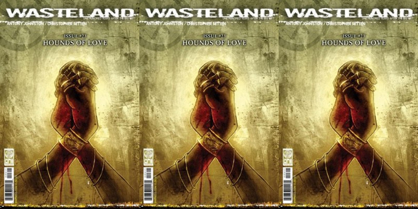 Wasteland #23 (2006-2015) Oni Press Comics - 3 Comics
