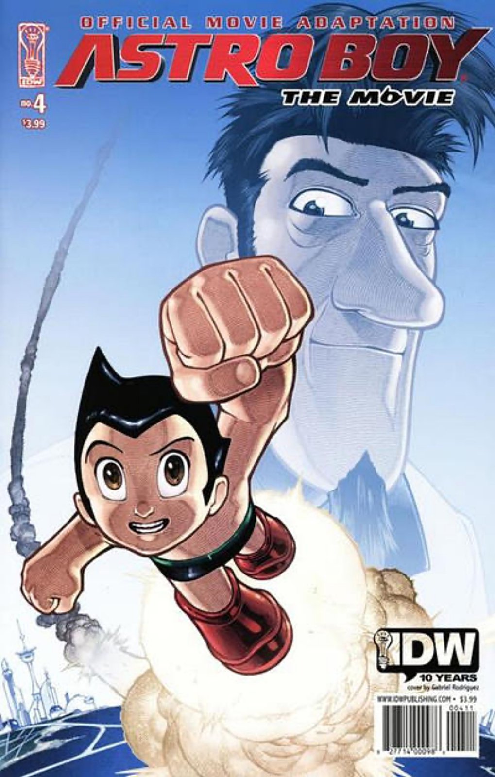 Astro Boy: The Movie: Official Movie Adaptation #4 (2009) IDW Comics