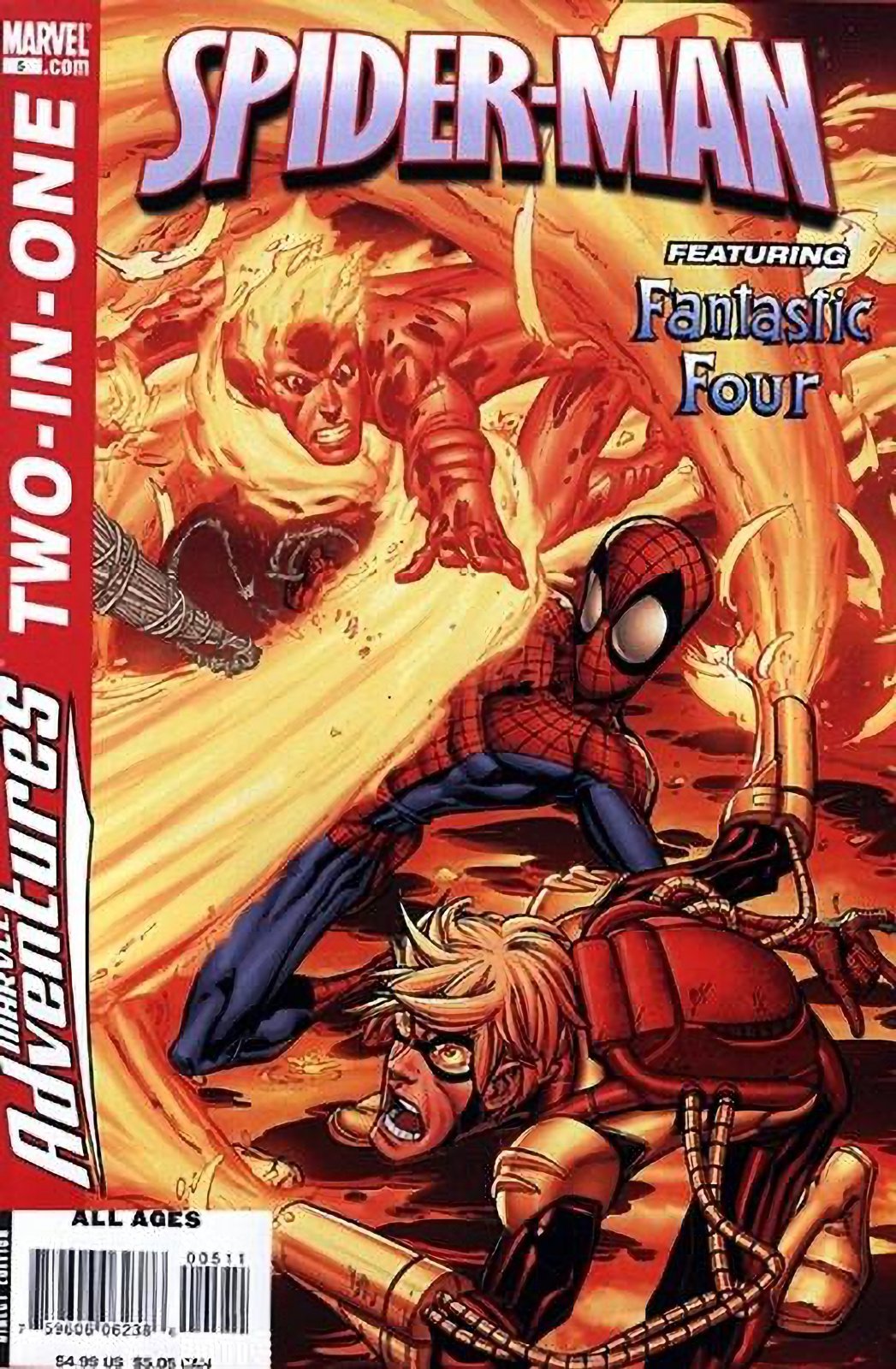 Marvel Adventures Two in One #5 (2007-2009) Marvel Comics