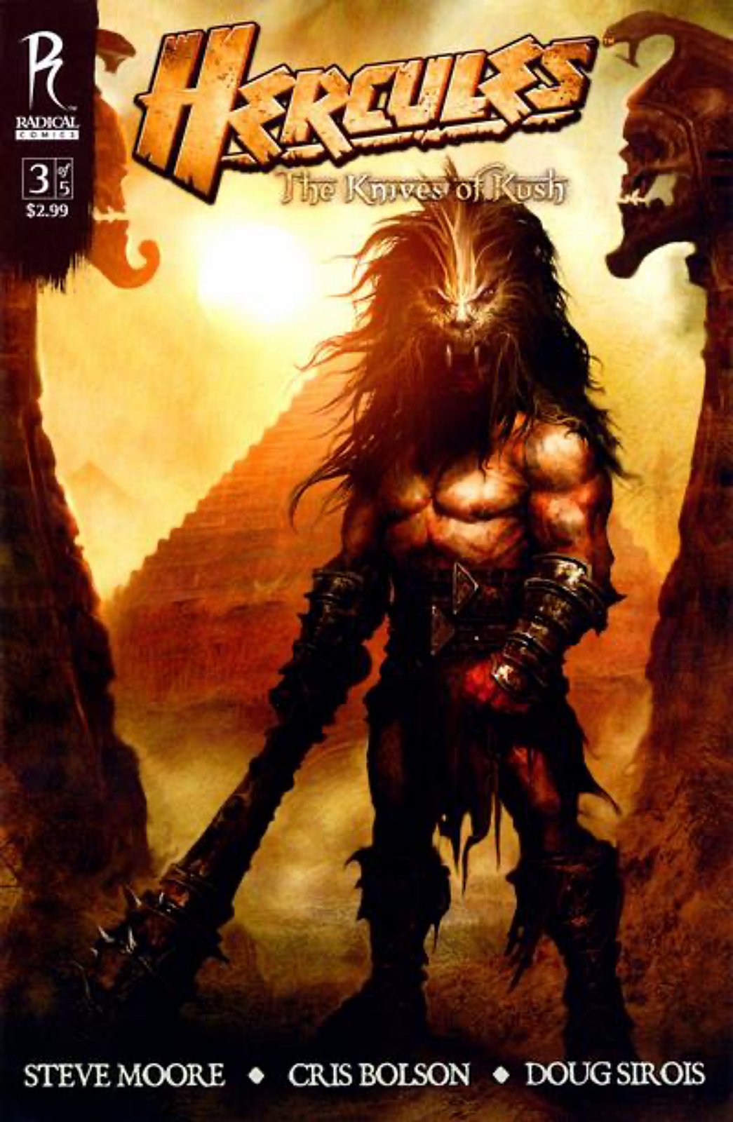 Hercules: The Knives of Kush #3A (2009) Radical Comics