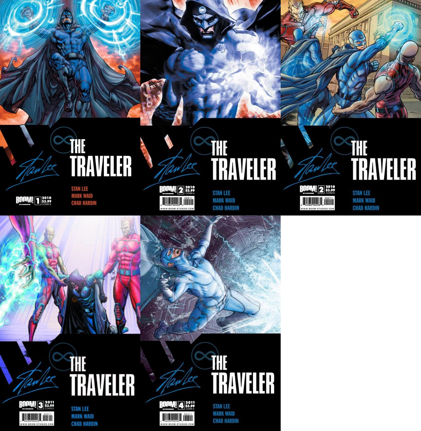 The Traveler #1-4 (2010-2011) Boom! Comics - 5 Comics