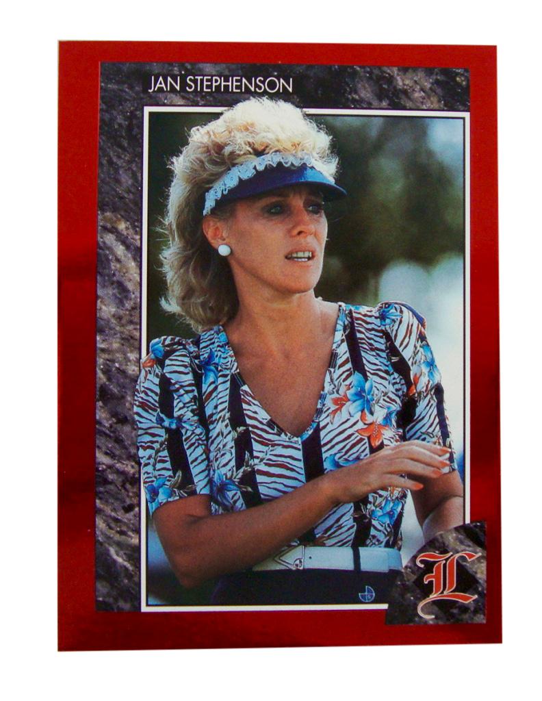 1992 Legends #45 Jan Stephenson LPGA Golf Trading Card