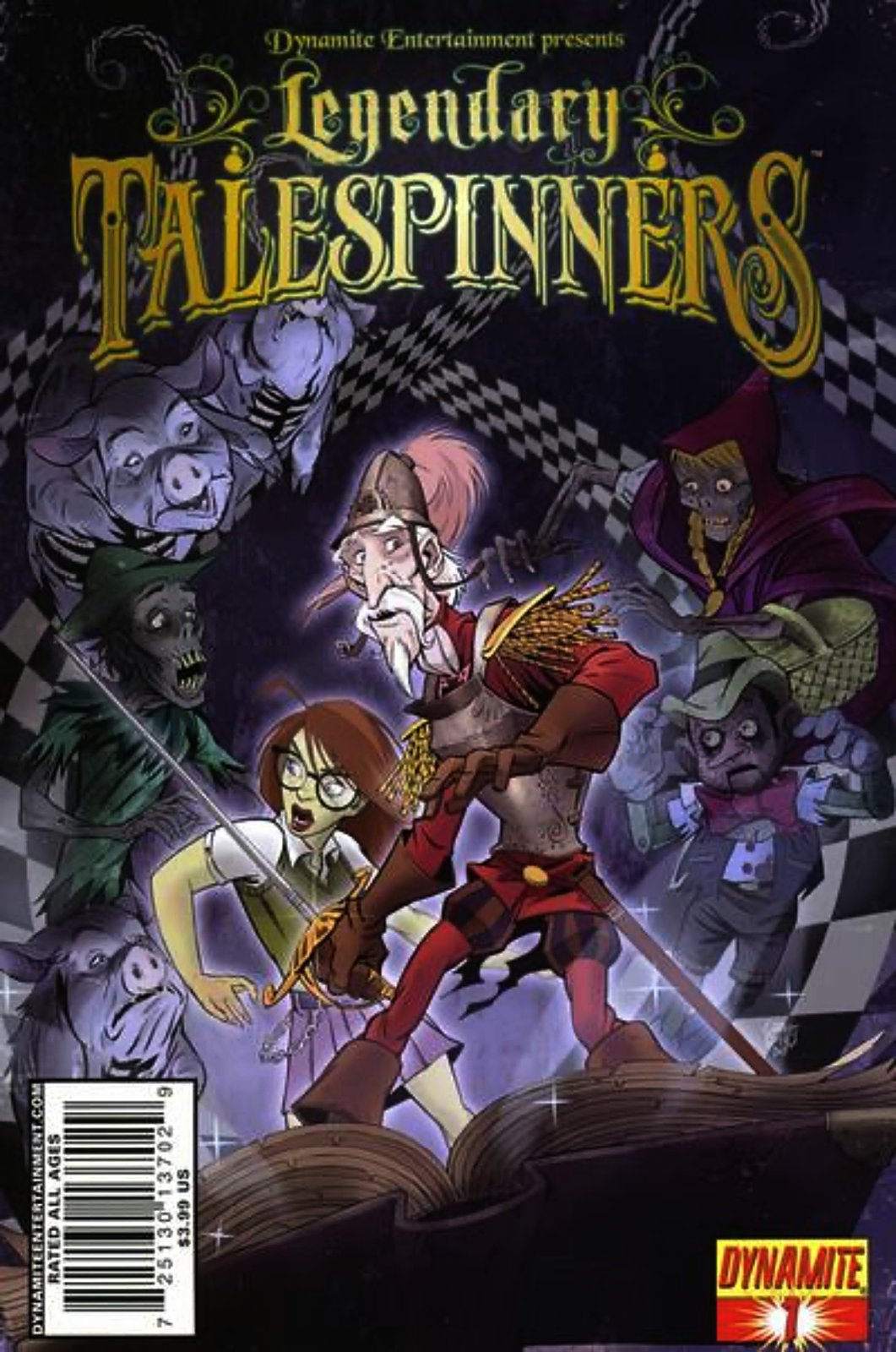 Legendary Talespinners #1B (2010) Dynamite Comics