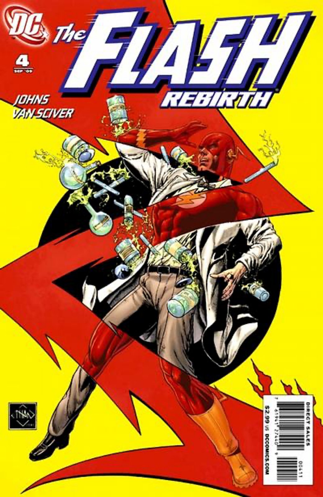 The Flash: Rebirth #4 (2009-2010) DC Comics