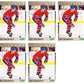 (5) 1991-92 Score Young Superstars Hockey #23 Eric Desjardins Card Lot Canadiens