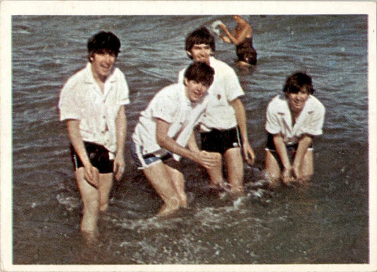 1964 1964 Topps Beatles Color #5 John, Paul George, Ringo EX